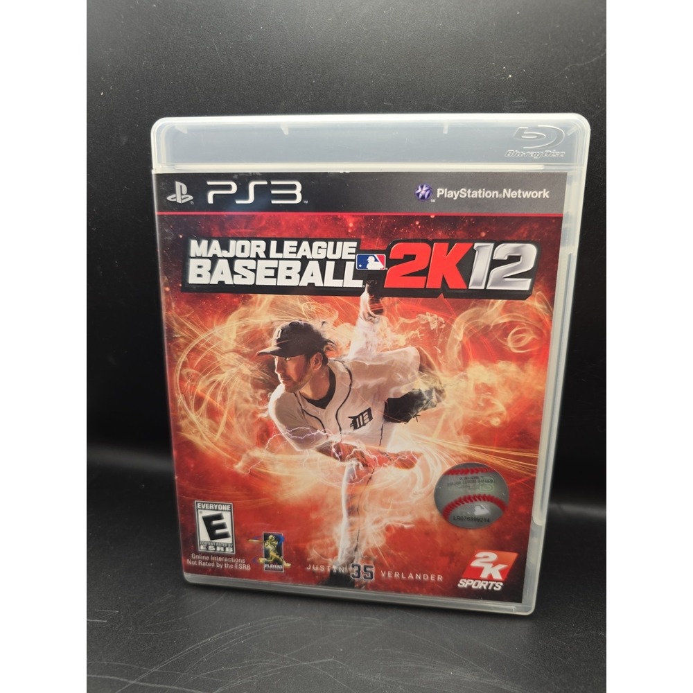 Major League Baseball 2K12 Sony Playstation 3 PS3 2012 CIB Complete Video Game
